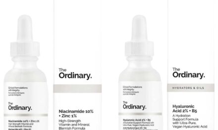 The Ordinary Facial Treatment: Hyaluronic Acid with 2% + B5 (30ml) and The Ordinary Niacinamide 10% + Zinc 1% (30ml) Bundle Face Care Set