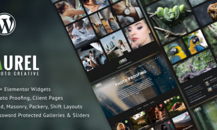 Photography Aurel WordPress Theme