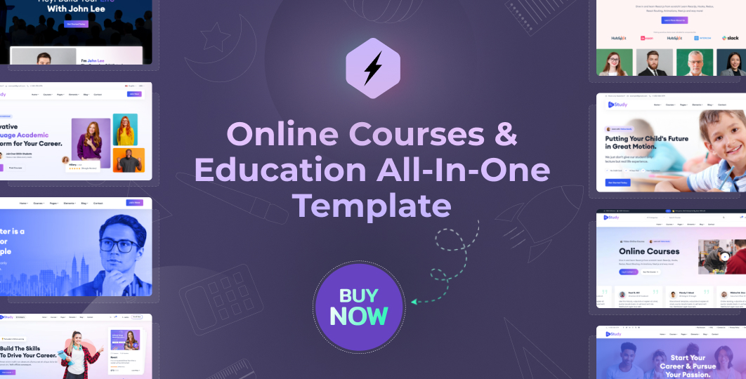 HiStudy - Online Courses & Education Template - 29