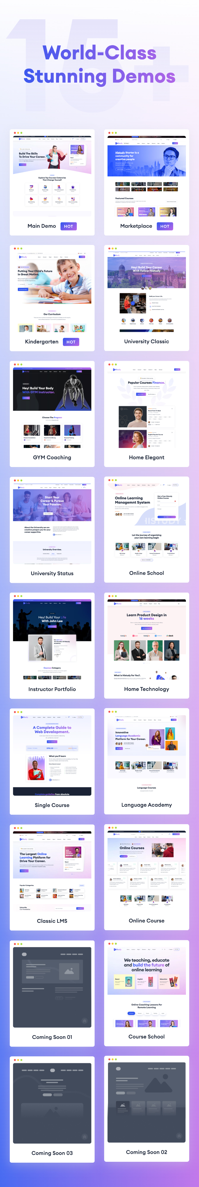 HiStudy - Online Courses & Education Template - 17