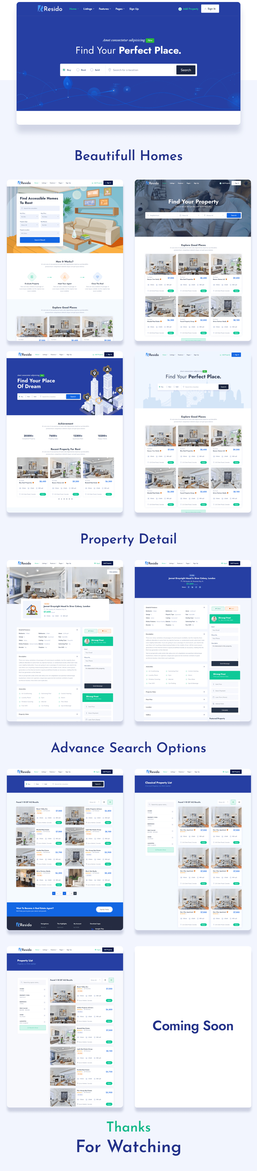 Resido - Real Estate WordPress Theme - 2