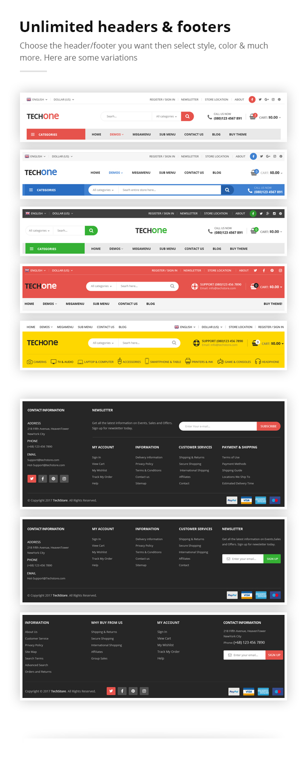 TechOne - Electronics Multipurpose WooCommerce Theme ( RTL Supported ) - 7