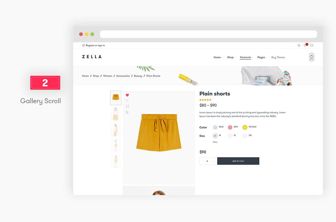 Zella - WooCommerce AJAX WordPress Theme - RTL support - 8