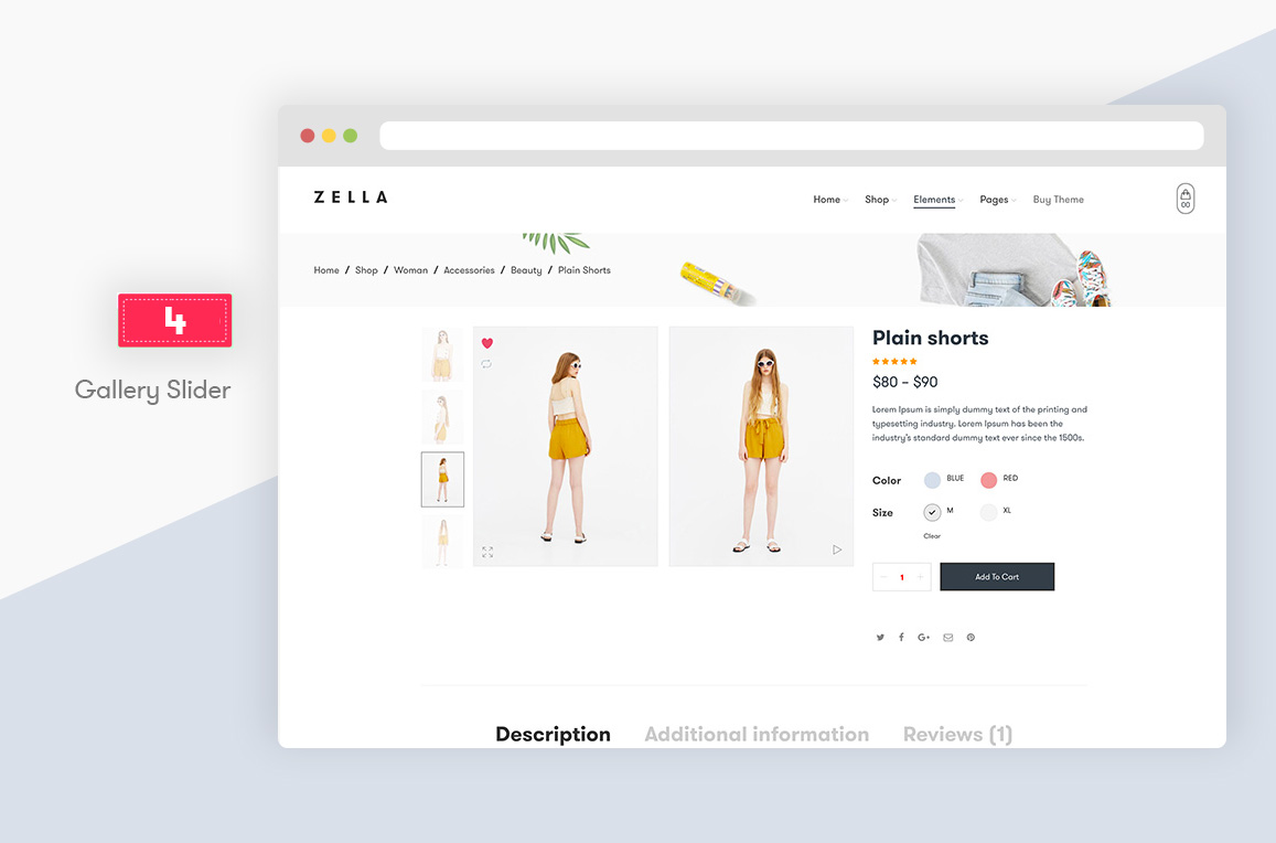 Zella - WooCommerce AJAX WordPress Theme - RTL support - 10