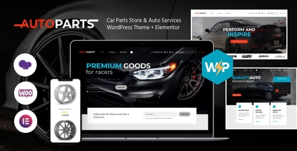 AutoParts – Car Parts Store WordPress Theme