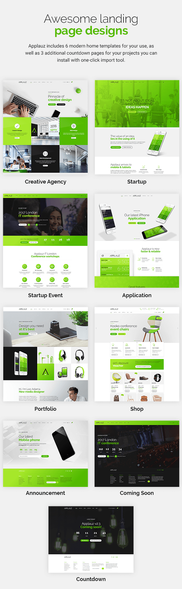 Applauz - Software, Technology & Digital WordPress Theme - 3