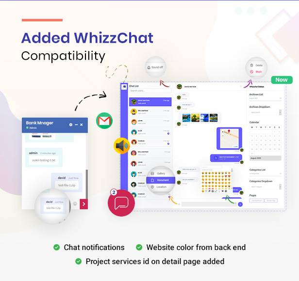 exertio theme with whizzchat option