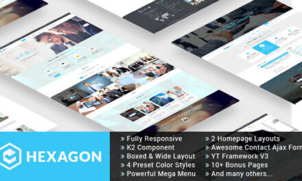 Hexagon – Responsive Multipurpose Business Joomla Template