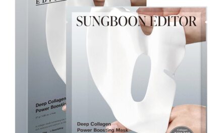 SUNGBOON EDITOR Deep Collagen Overnight mask 37gx4ea | Real Collagen 2,160,000PPB for Elasticity | TikTok Trend Items | Original Hydrating Collagen Face Mask | Korean Skin Care