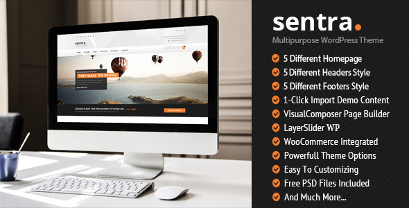 Sentra – Corporate Multipurpose WordPress Theme