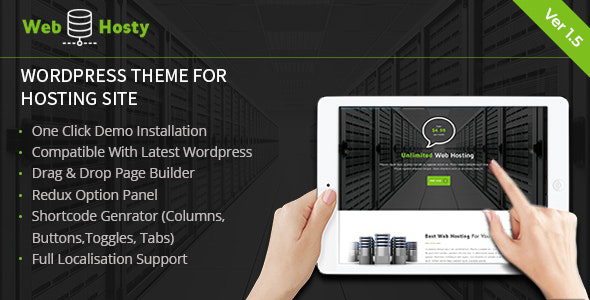 Web Hosting WordPress Theme