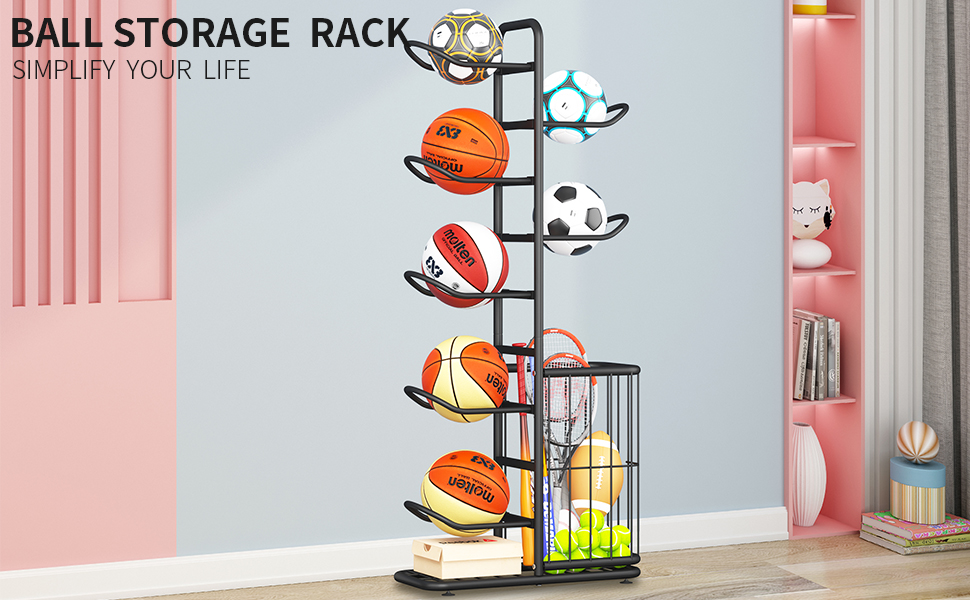 Ball storage rack