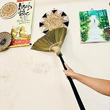 natural whisk sweeping hand handle broom jumping broom for wedding ceremony