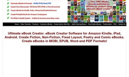 Ultimate Ebook Creator Amazon Kindle MOBI EPUB Word PDF