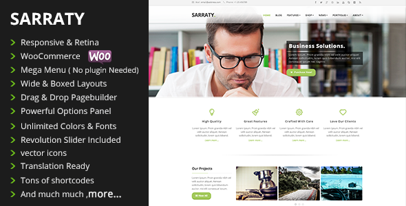 Sarraty – Business Theme