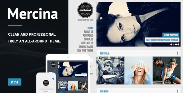 Mercina – MultiPurpose WordPress Theme