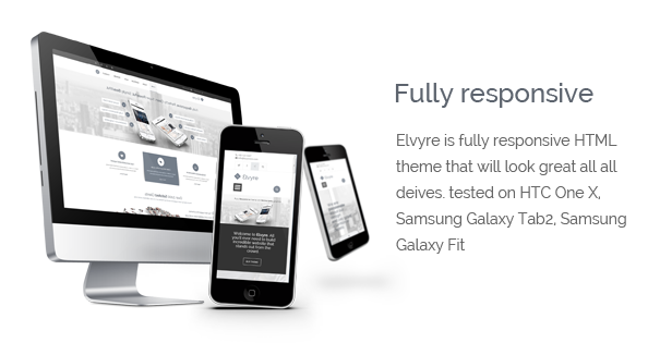 Elvyre Retina Ready HTML5 Template - 2