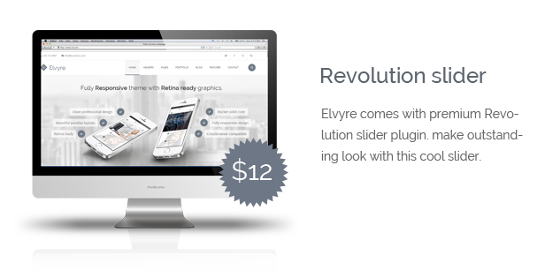 Elvyre Retina Ready HTML5 Template - 7